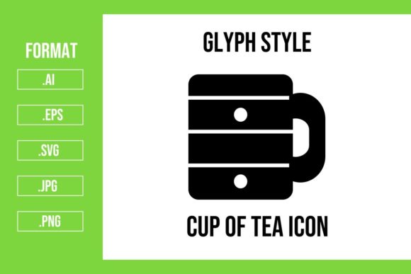 Cup of Tea Glyph Icon