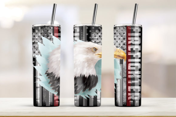 Eagle American 20oz Skinny Tumbler