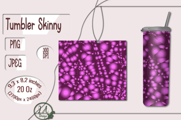 Skinny Tumbler Gradient 20 OZ